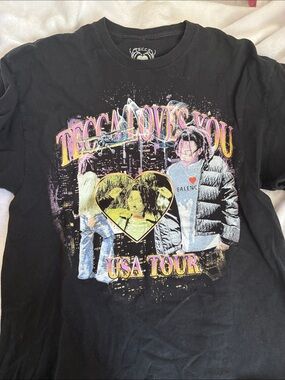 Tecca Love You USA Tour Black Tee